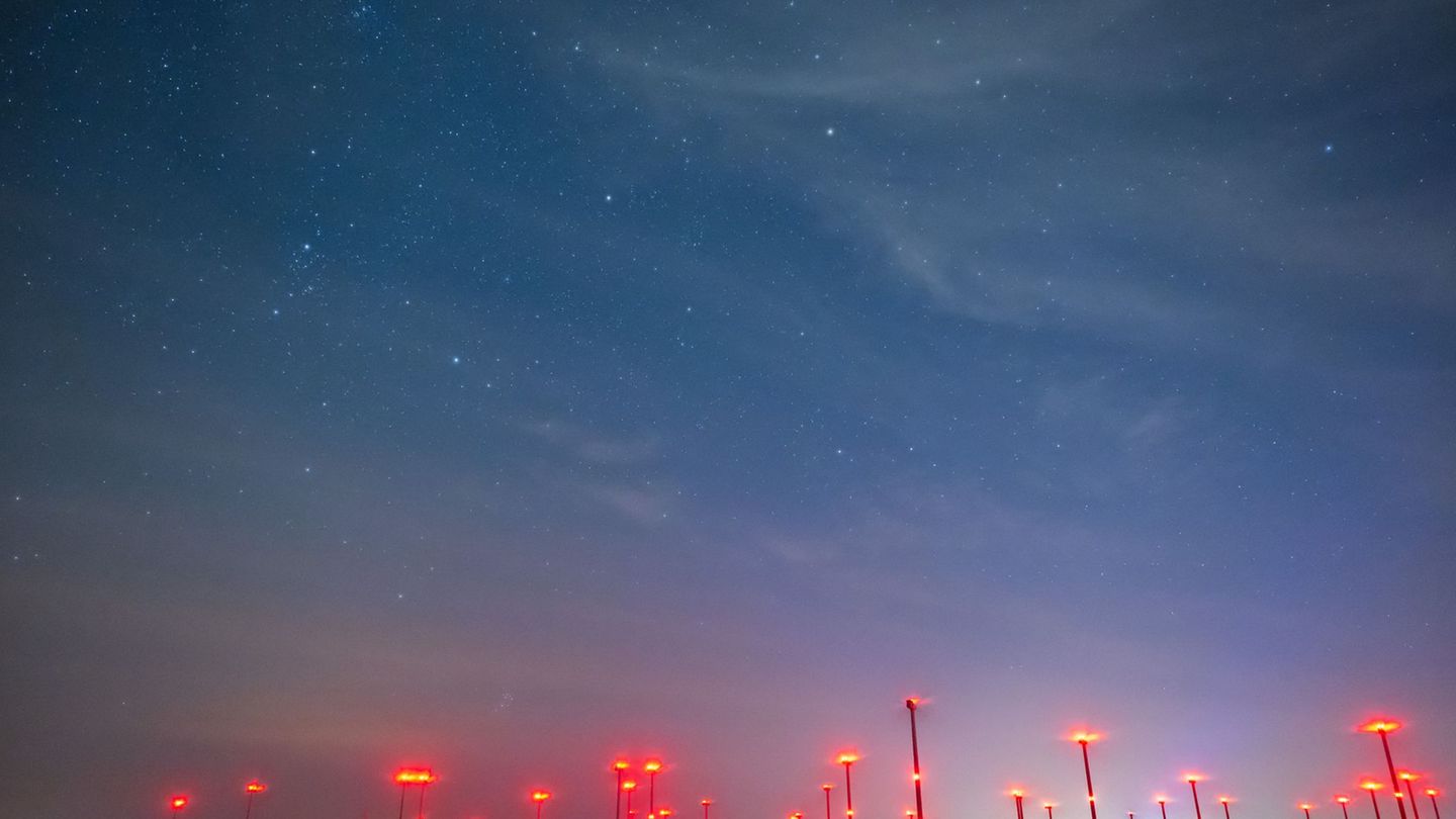 Umwelt: Neue Windrad-Technik: Ende des Dauerblinkens verzögert sich