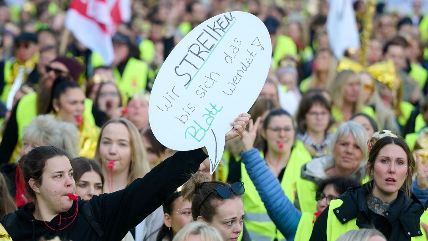 Tarifstreit: Auswirkungen in ganz NRW: Warnstreiks im öffentlichen Dienst