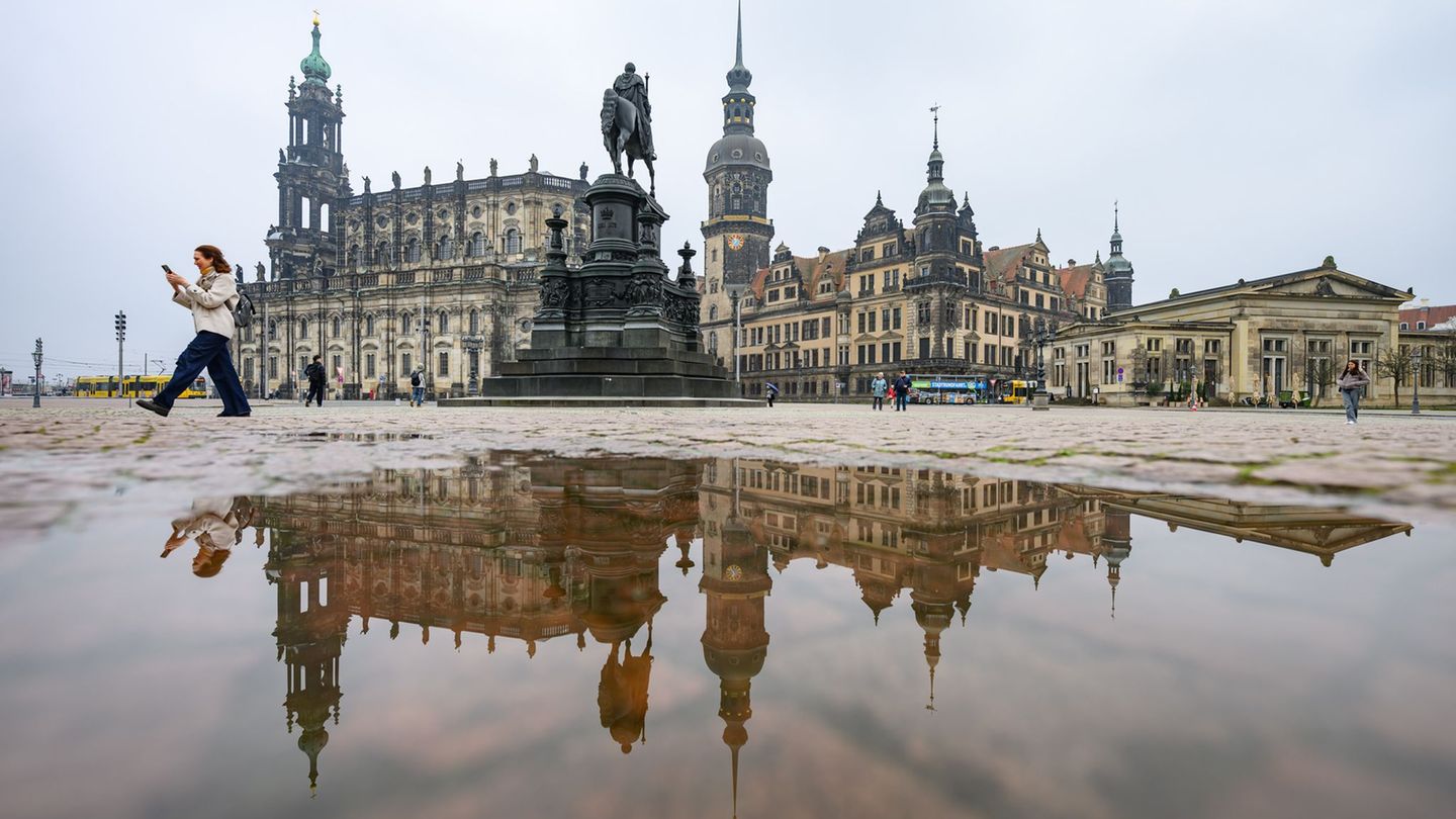 Maximal 7 Grad: Viele Wolken und Regen in Sachsen