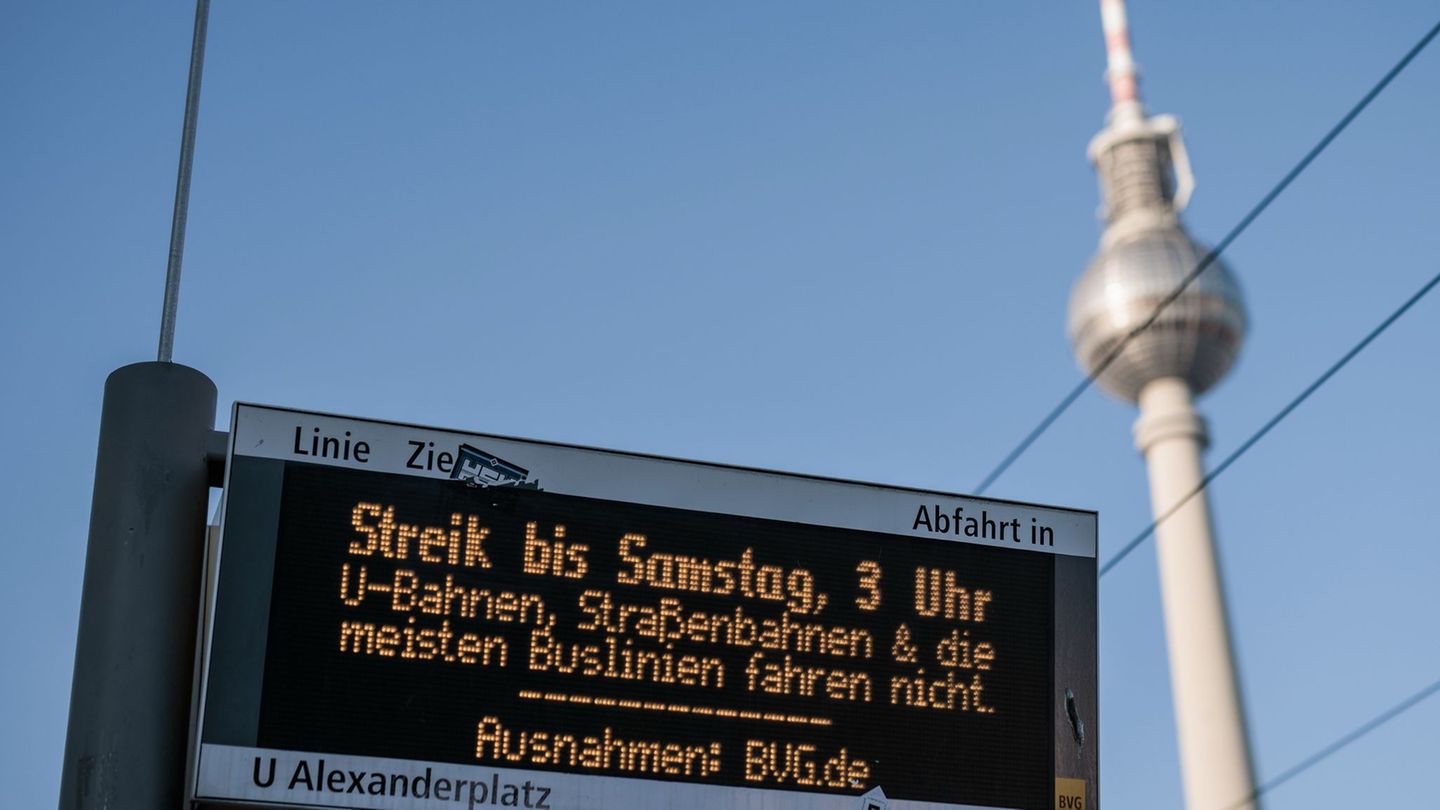 Berliner Nahverkehr: Verdi bestreikt erneut für zwei Tage Berliner Nahverkehr