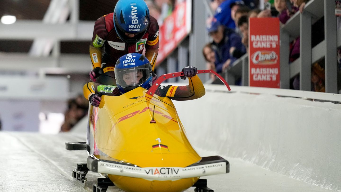 Bob-WM: Zweierbob-Olympiasiegerinnen Nolte/Levi holen WM-Gold