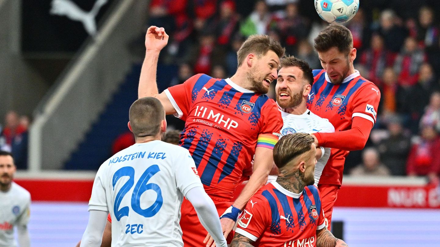 Fußball-Bundesliga: Heidenheim jubelt über Befreiungsschlag: 3:1 gegen Kiel