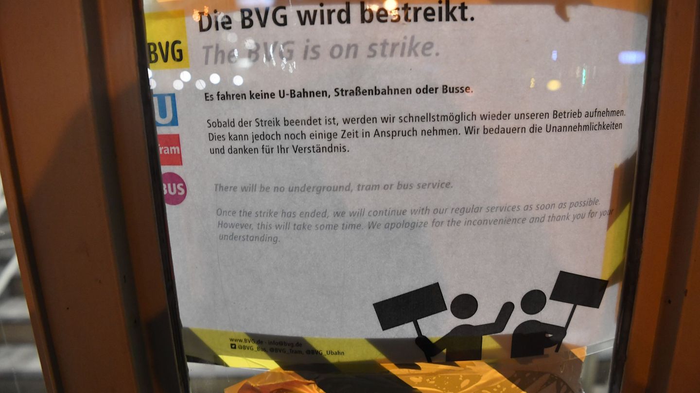 ÖPNV in der Hauptstadt: Warnstreik bei der BVG geht weiter