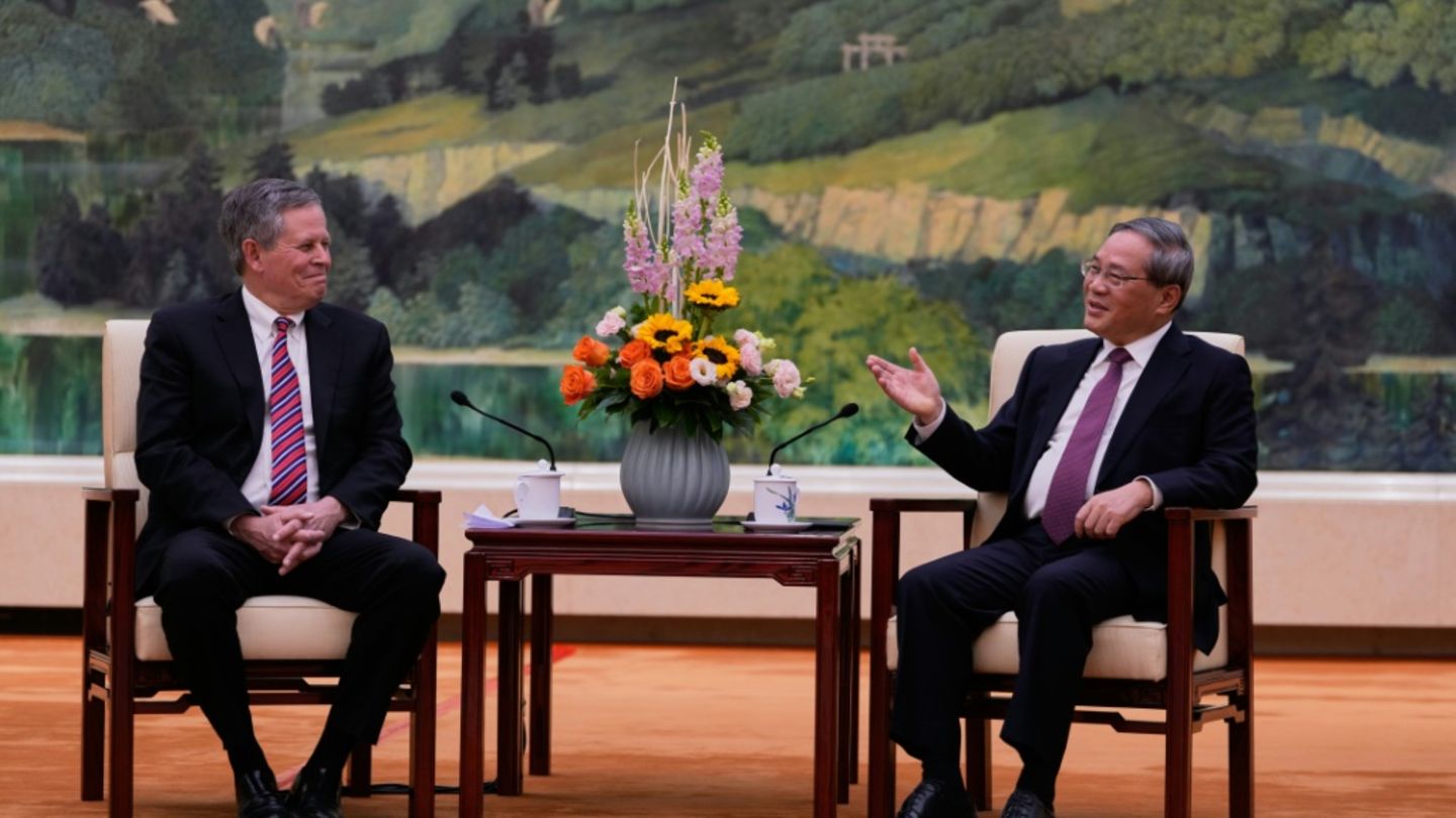 Chinesischer Ministerpräsident ruft zu Dialog mit Washington auf