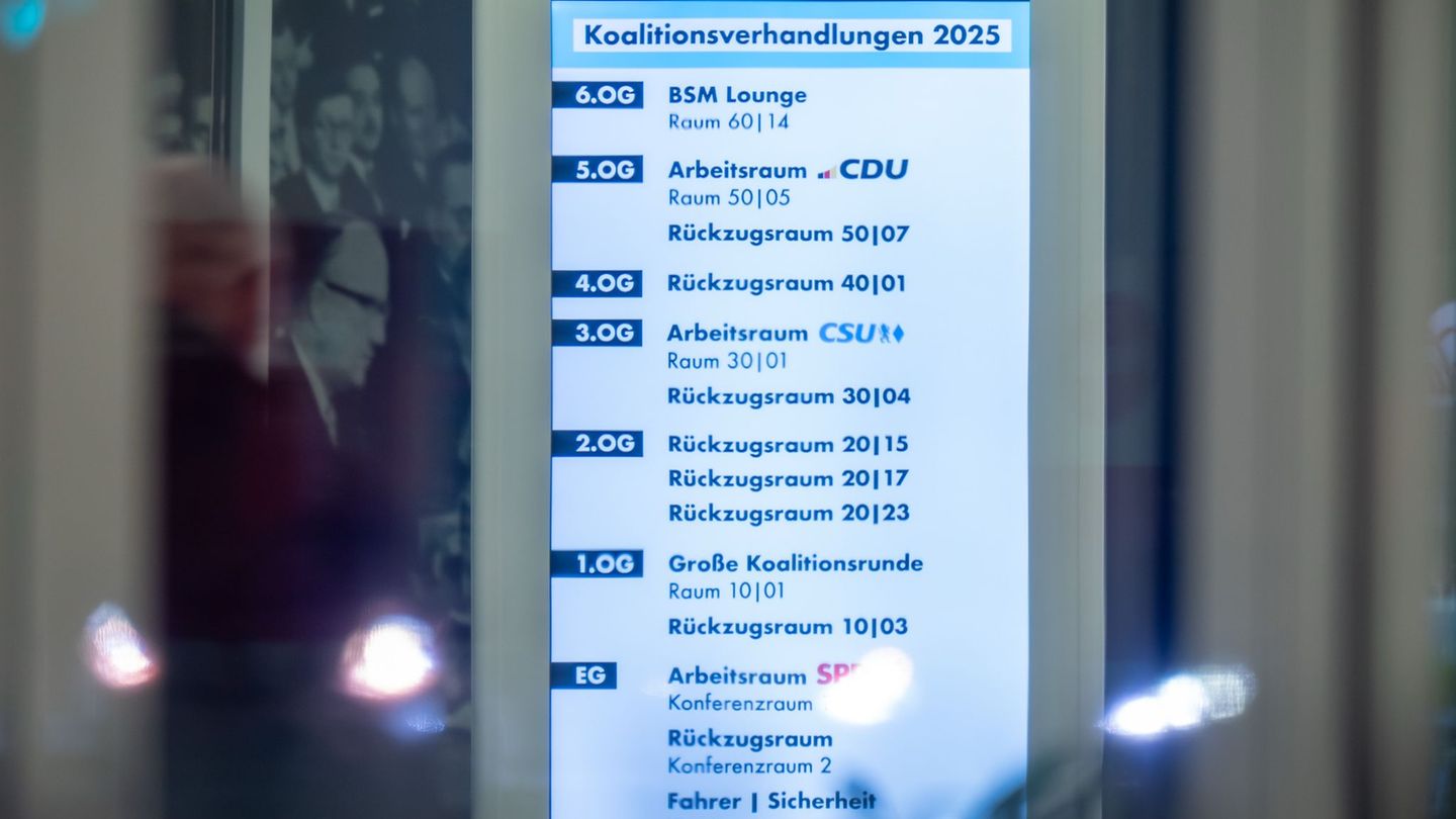 Bundestag: Erste Etappe der Koalitionsverhandlungen vor dem Abschluss