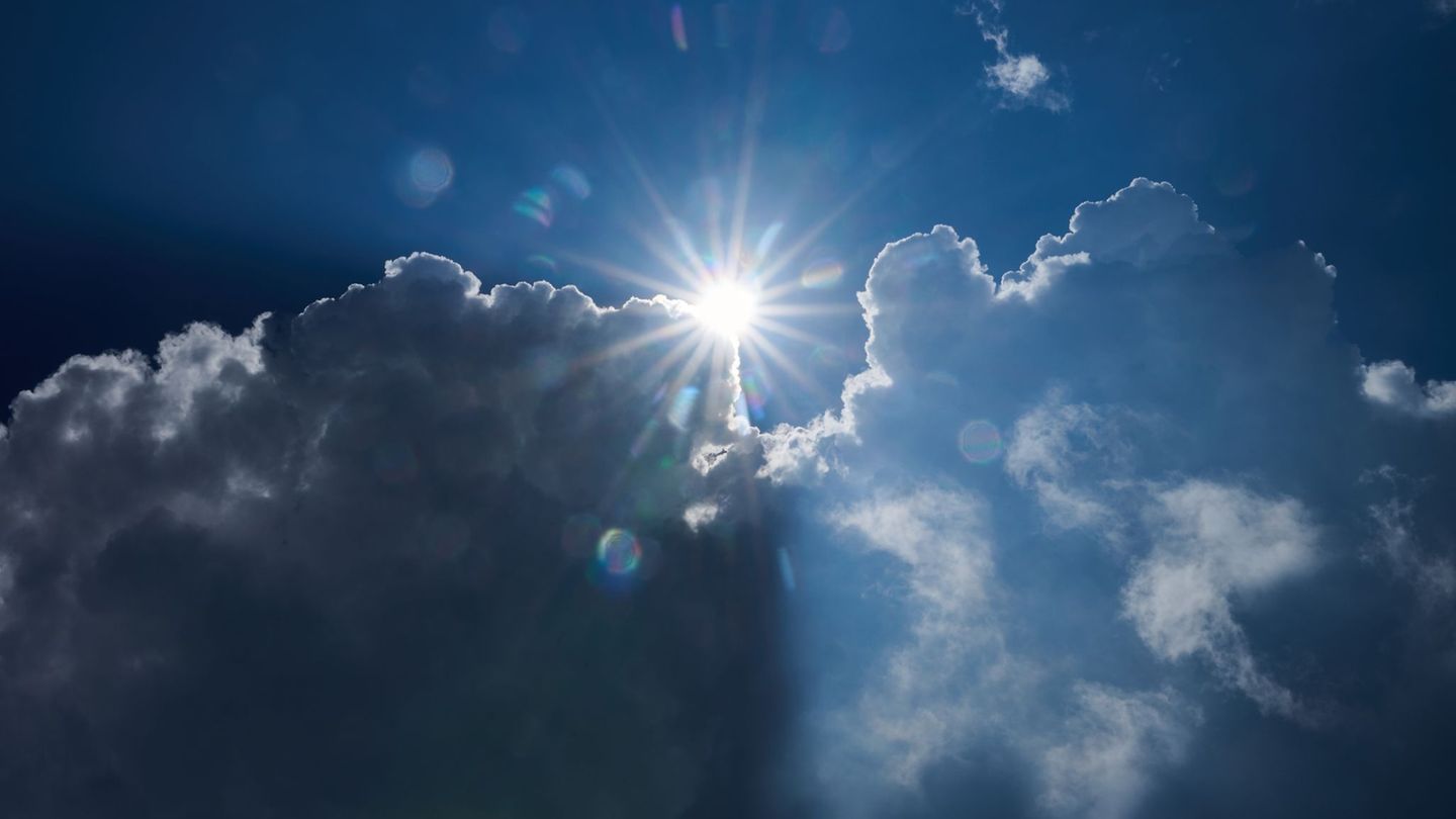 Wetter: Sonne, Wolken und nur wenig Regen