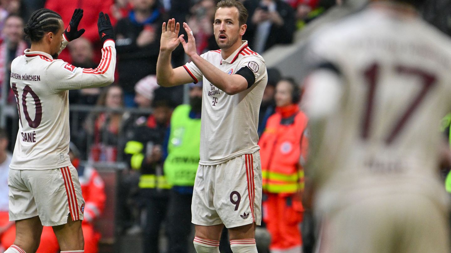 Fußball-Bundesliga: Bayern feiert Doppelpacker Sané – Kane beendet Mini-Flaute