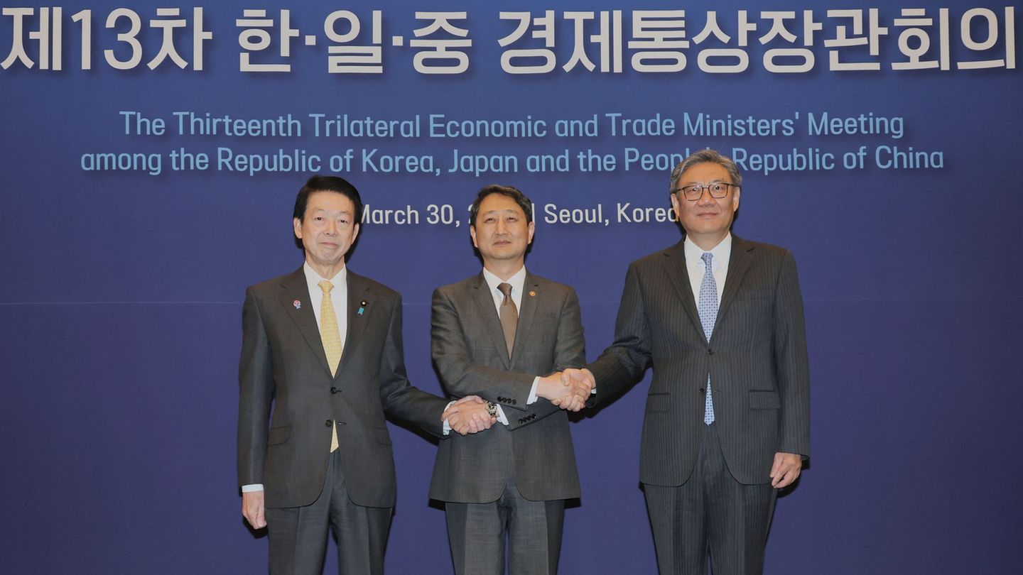 Welthandel: China, Japan, Südkorea reden vor US-Zöllen über Freihandel