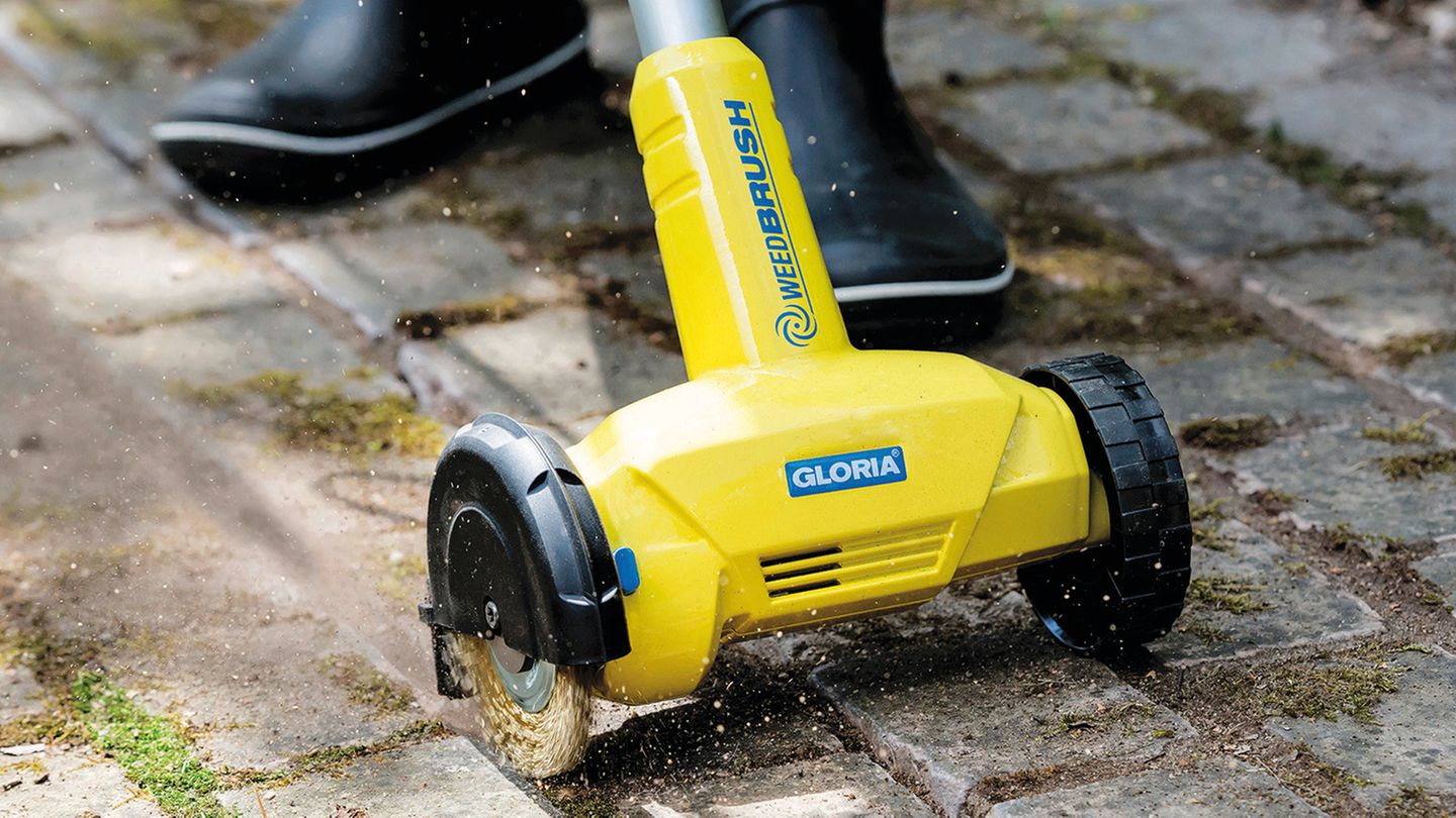 Praktischer Gartenhelfer: Elektrischer Fugenkratzer: So klappt die Reinigung schnell und einfach