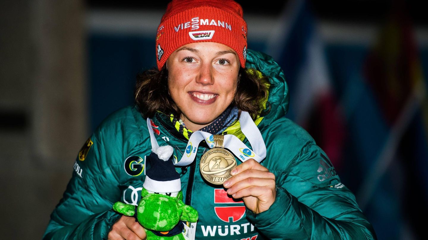 Verunglückte Ex-Biathletin: Rettungseinsatz für Laura Dahlmeier läuft wieder an