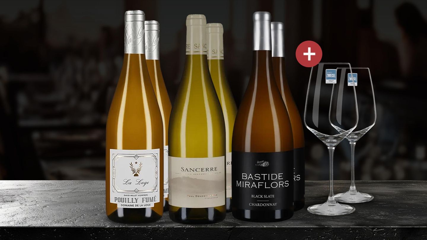 Exklusiv für Stern.de-Leser: Spitzen-Weißweine aus Frankreich: Jetzt 30 % günstiger im Genießerpaket