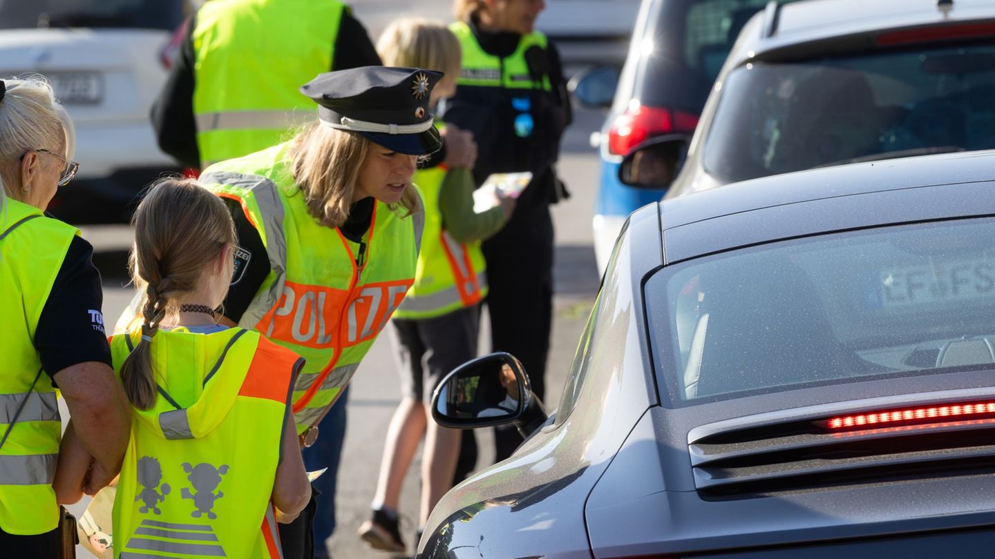 Kontrollaktion: Sachsen: Weniger Verkehrsverstöße zum Schulstart