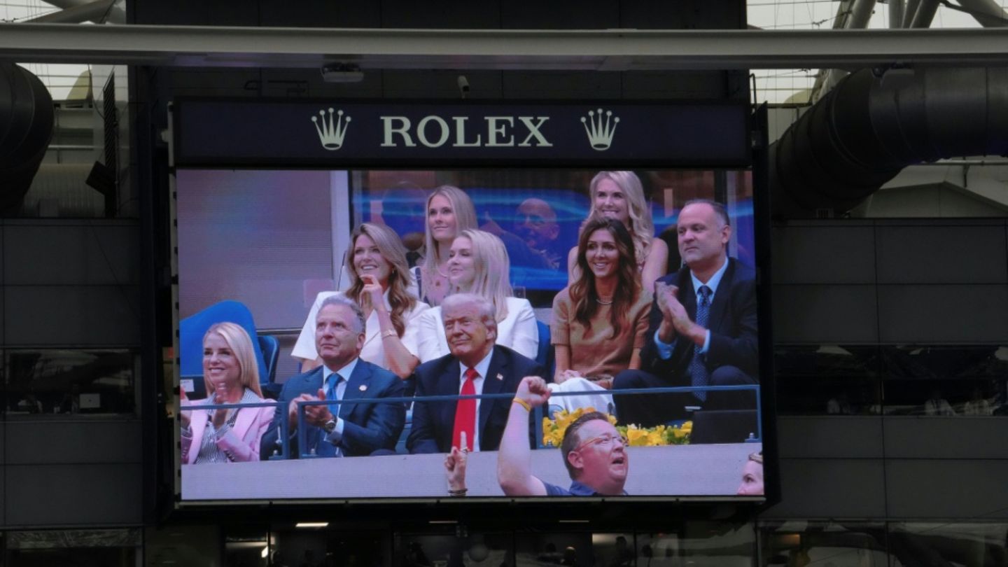 Trump bei US Open-Finale in New York ausgebuht