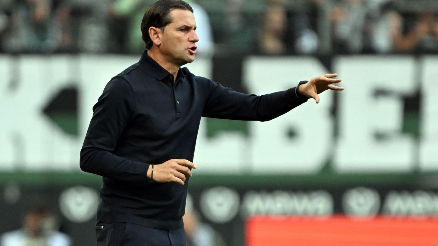 Fußball-Bundesliga: Gladbach taumelt – Trainer Seoane unter Druck