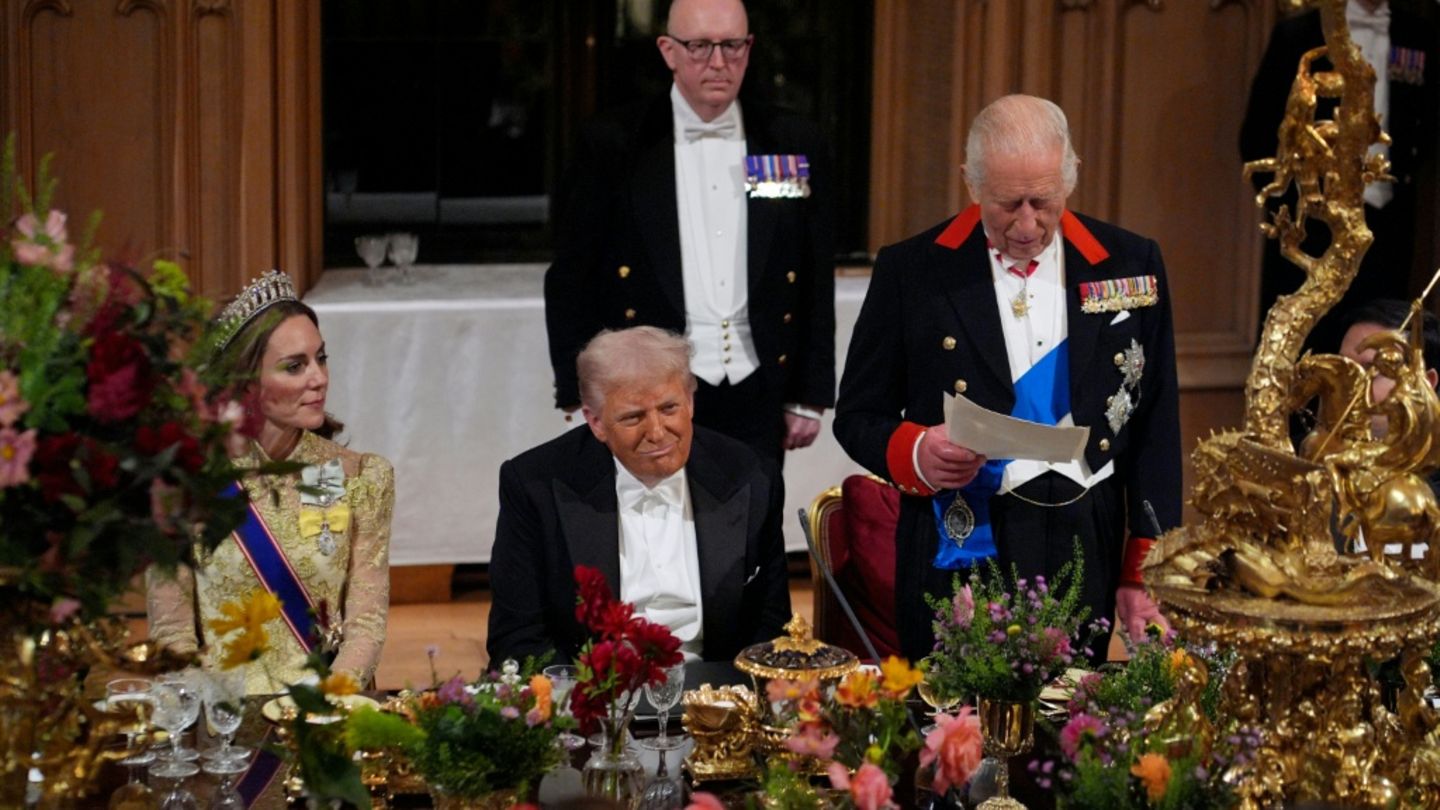 Rede: König Charles III. lobt Trumps „persönliches Engagement“ für den Frieden