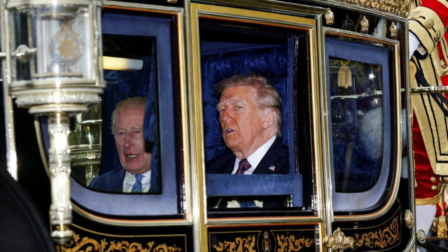 Britische Königsfamilie empfängt US-Präsident Trump auf Schloss Windsor