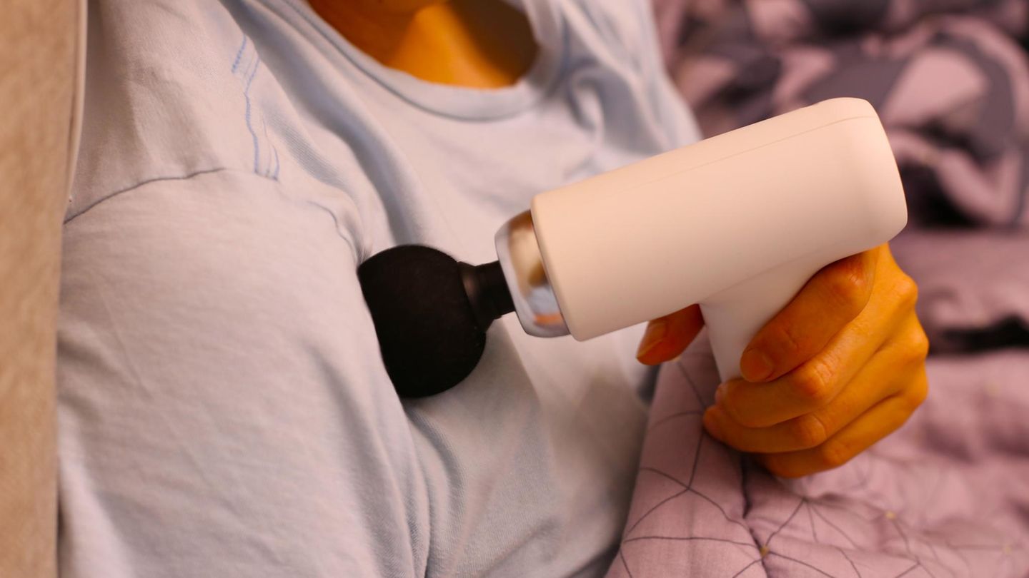 Angebote im September: Mini-Massagepistole von Arboleaf für 48 statt 90 Euro: Top-Deals am Mittwoch