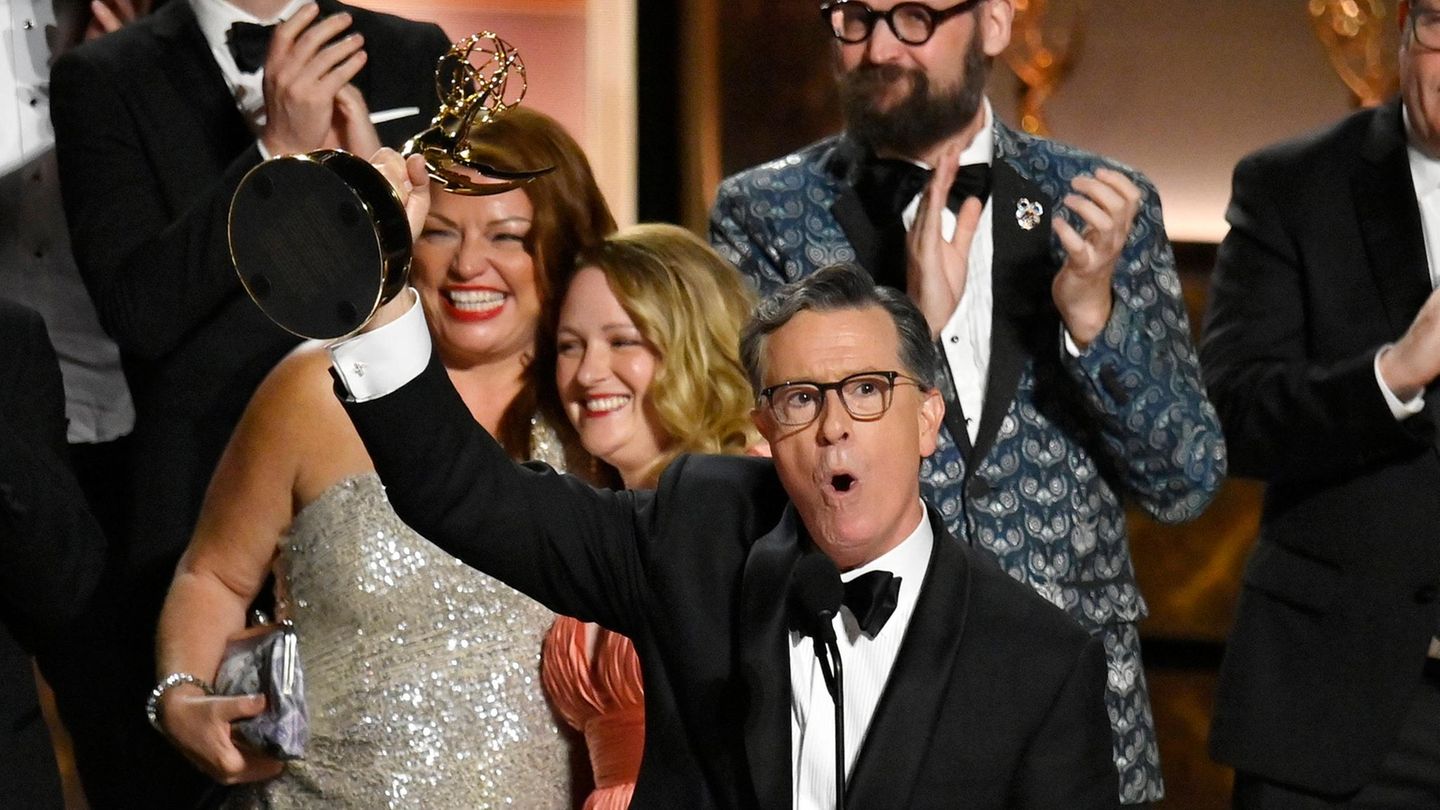 Late-Night-Moderator: Nach Konflikt mit Trump: Stephen Colbert gewinnt bei den Emmys
