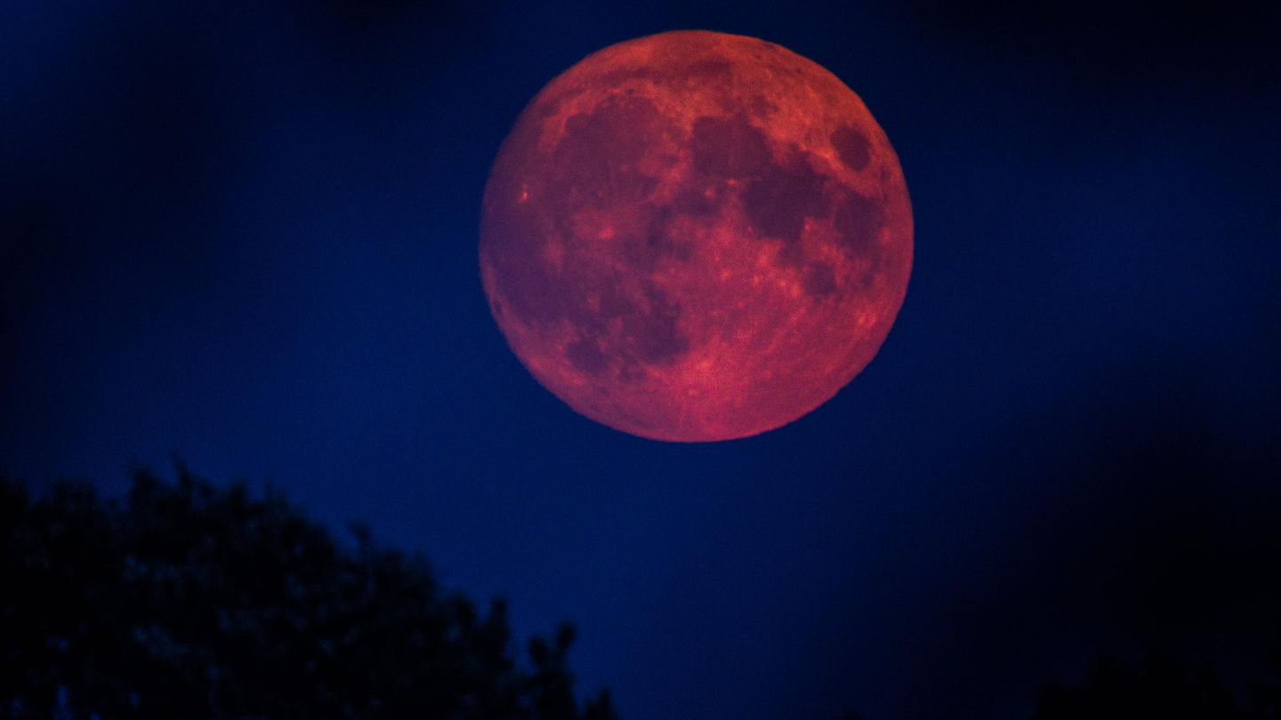 Totale Mondfinsternis: Seltenes Himmelsspektakel: Vollmond wird am Sonntag zum Blutmond