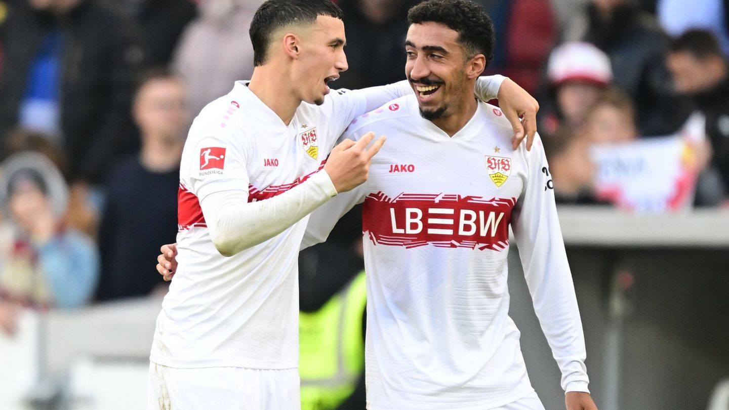 Fußball-Bundesliga: „Sehr gesegnet“: Viel Lob für VfB-Erfolgsgarant El Khannouss